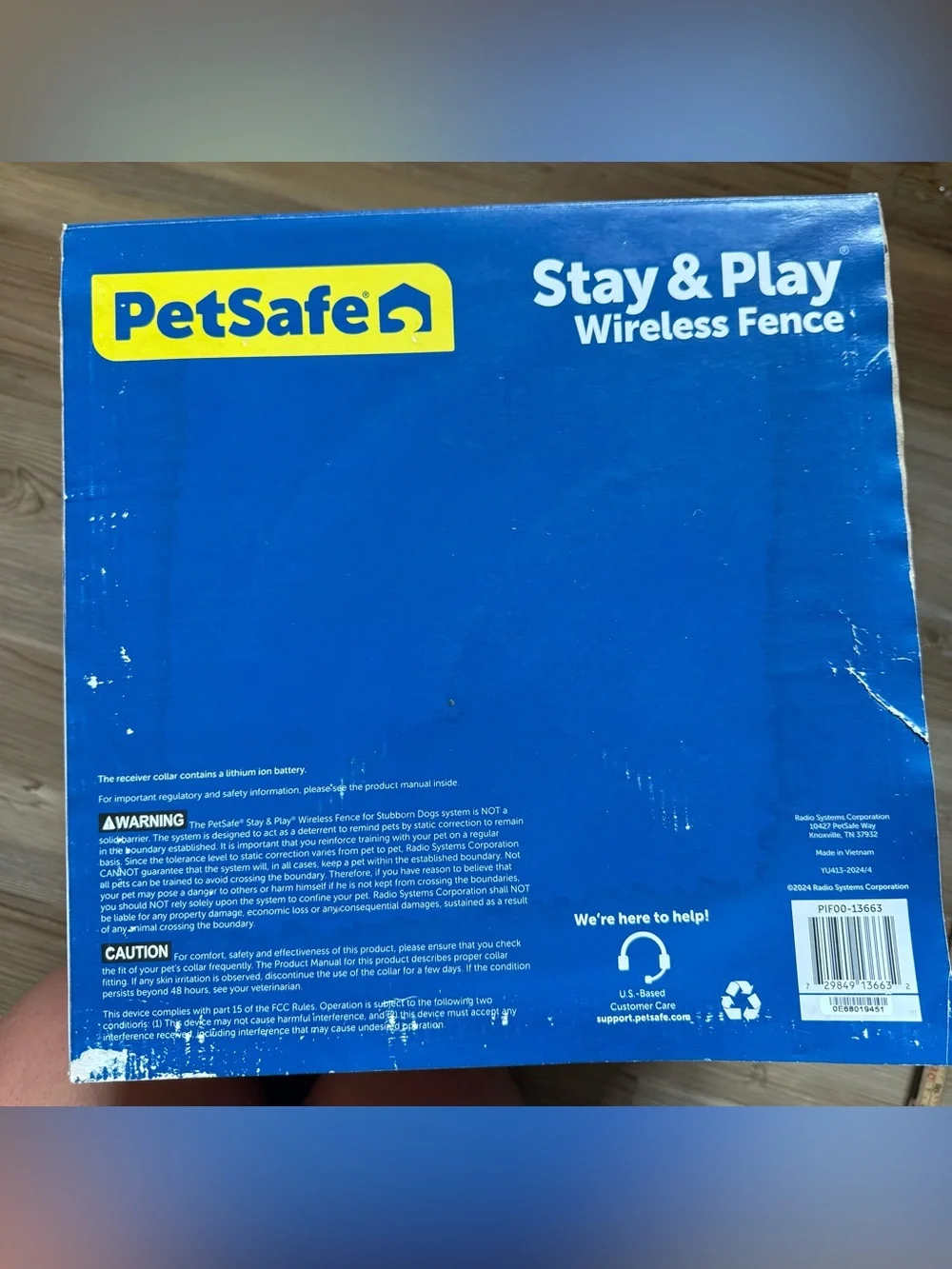 PetSafe Wireless Pet Fence System with Collar and Transmitter